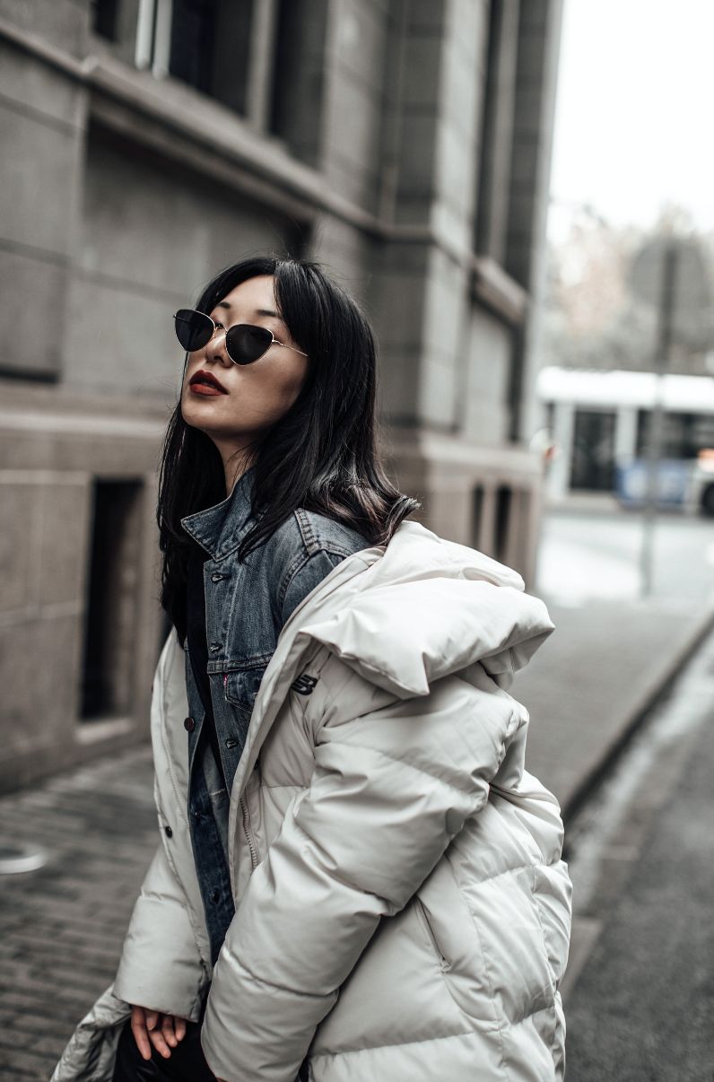 看完这篇别再说羽绒服不时髦,造型示范