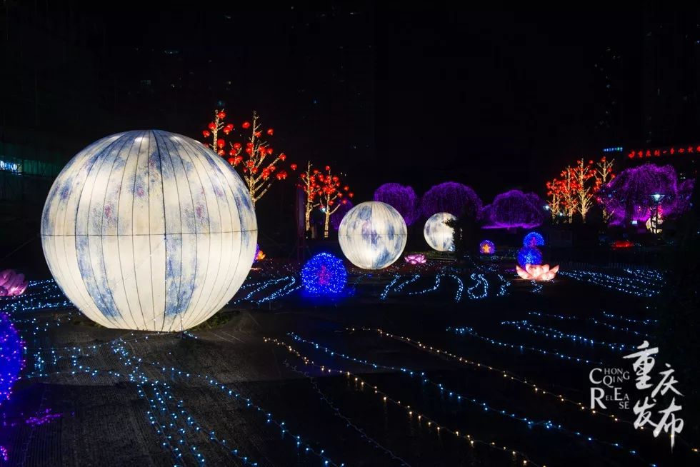 等灯等灯作品集,重庆春节灯饰点亮时间