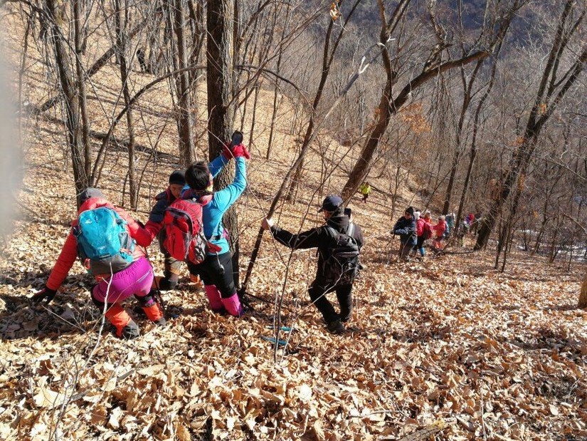 汪清天一户外12月30日登鹰嘴砬子精彩回放