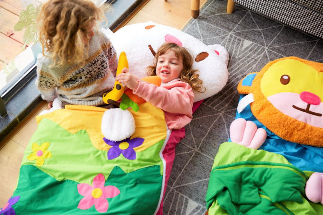 带四岁孩子旅游外出便携睡袋,带娃外出必备神器睡袋