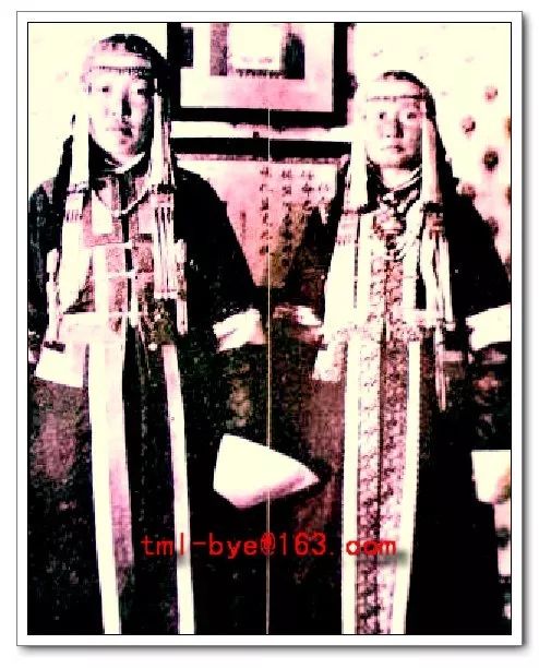 近代蒙古部落服饰（上篇）