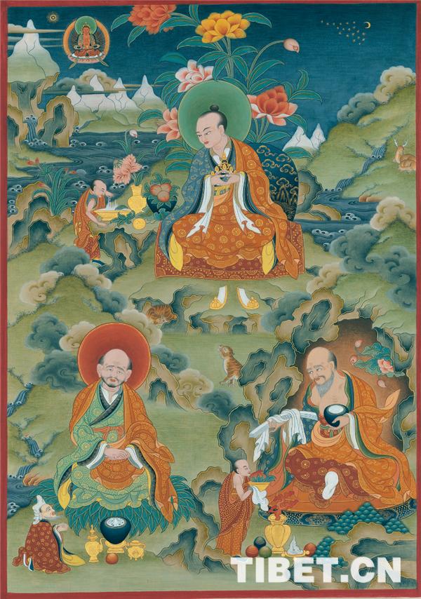 藏娘唐卡,通天河天珠