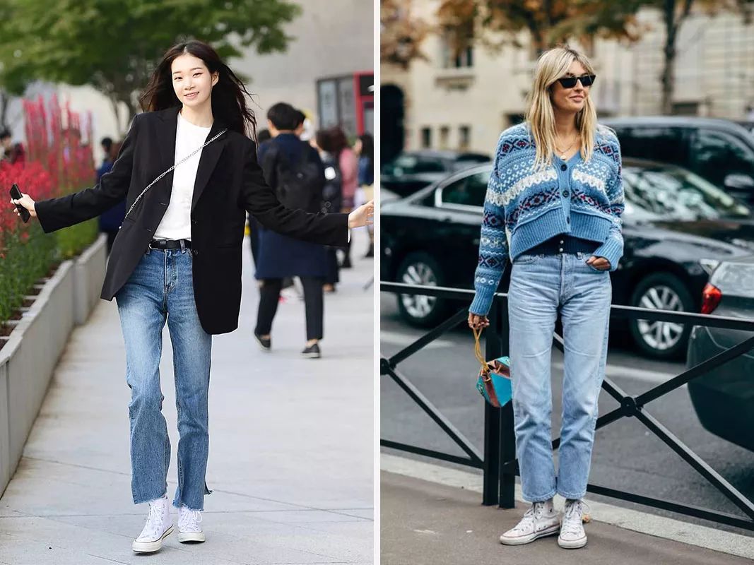 匡威亮橙欧阳娜娜,欧阳娜娜匡威经典款