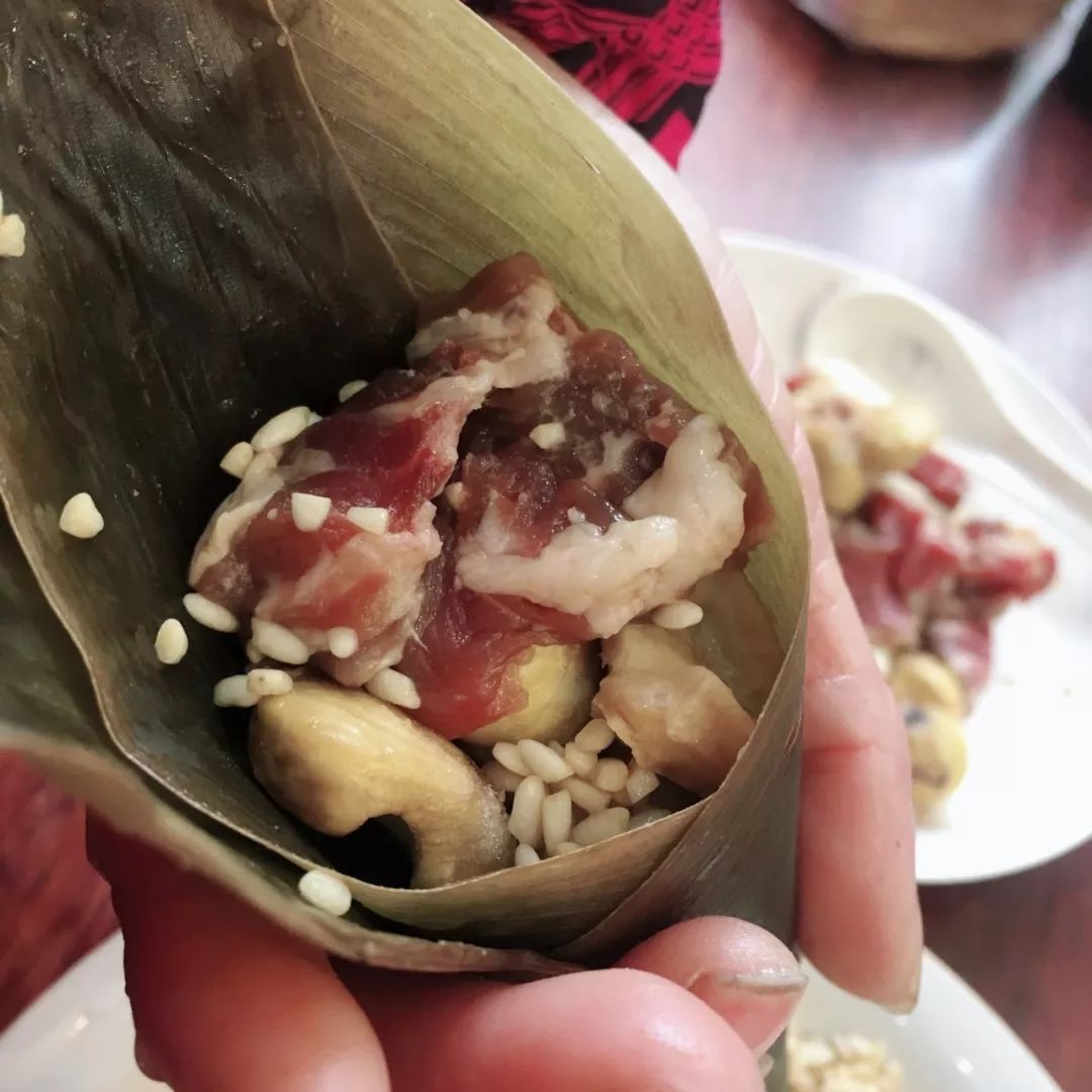 粽子学包过程,包子饺子学做