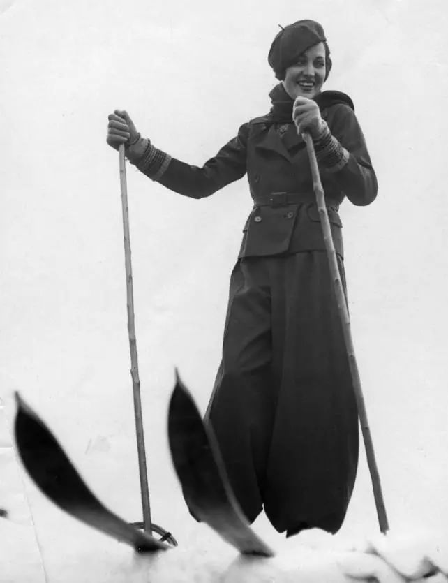 毒舌吐槽百年滑雪潮流：滑雪服竟然撞衫毛利兰同款？！