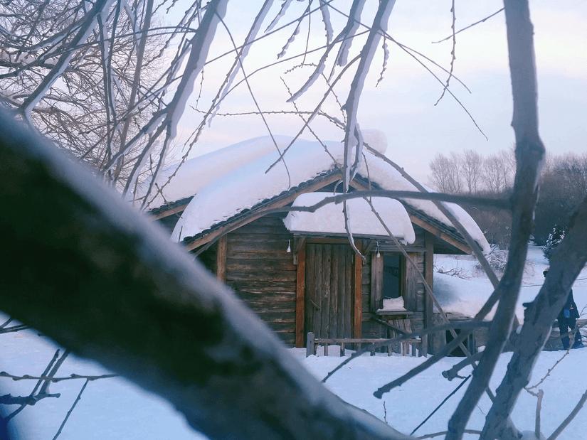零下1°c的哈尔滨,零下18度冰城