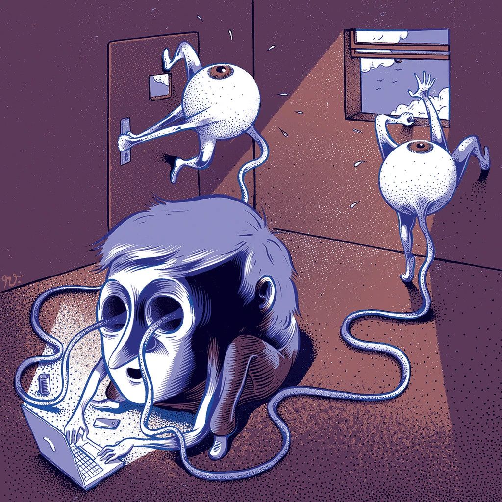 为了身体健康杜绝电子产品,保护视力拒绝电子产品小学生