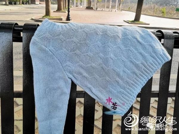 儿童棒针插肩袖毛衣教程男孩,马海毛棒针毛衣圆领子的织法