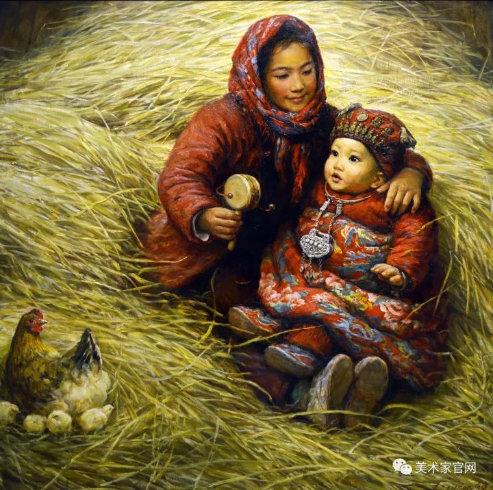 这是我见过最美的油画,日本女生最美的油画