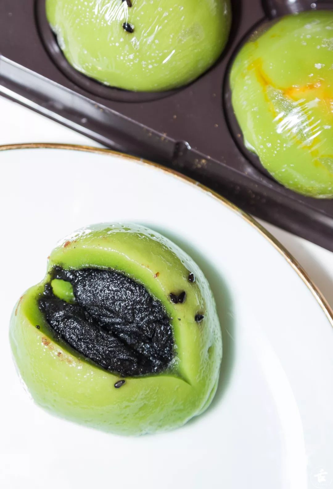 好吃的青团美篇,春天蒙山人必吃的青团