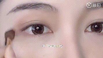 ins日杂清透眼妆适合居家的小仙女,教你两分钟就能搞定的眼妆画法