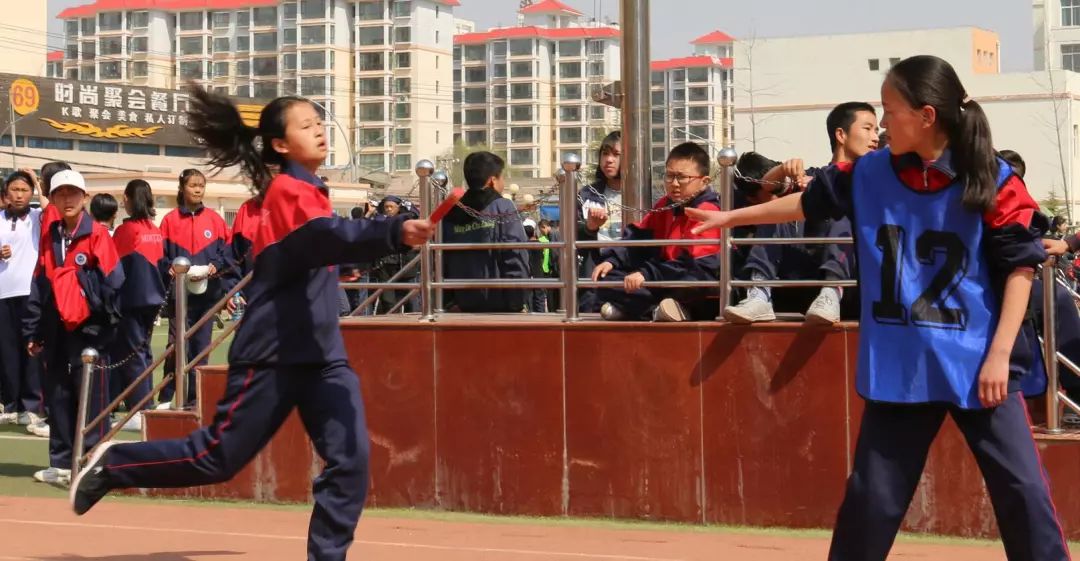 定格校园最美瞬间,明德初中第九届田径运动会