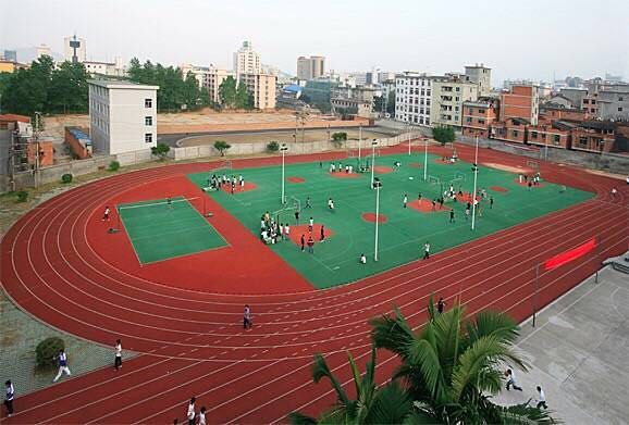 萧山城区开放的篮球场,杭州萧山户外免费篮球场