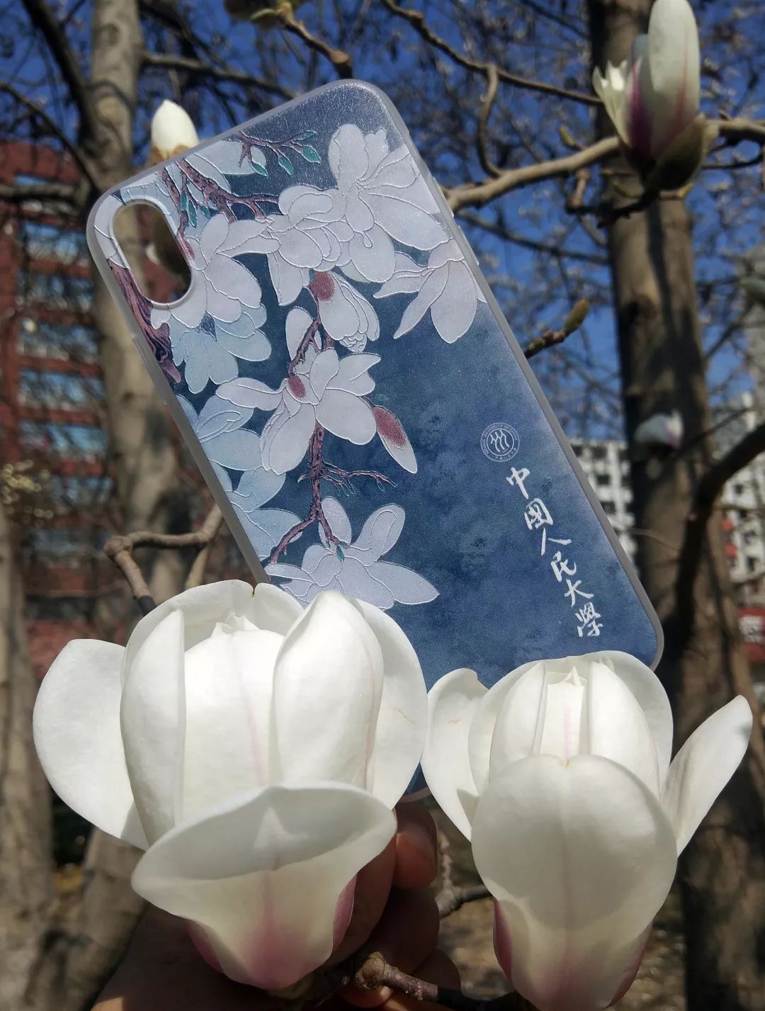 RUC玉兰花手机壳|掌心留存，玉兰芳香