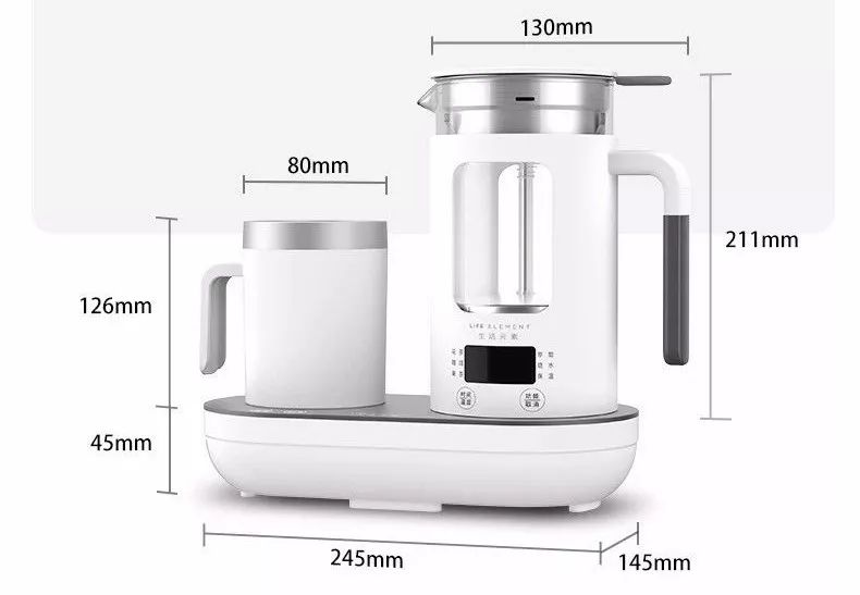 能冰鲜的泡茶壶？！夏天有了它，冰饮料、热养生茶全搞定了！