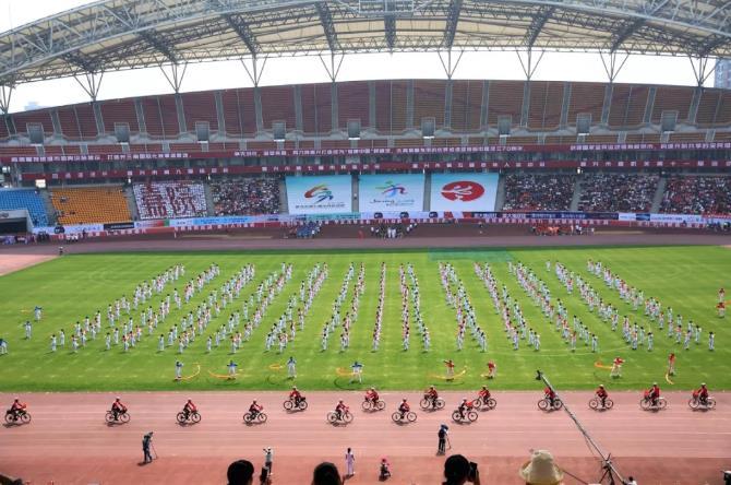 嘉兴大型运动会开幕式,嘉兴第十届市运会开幕式