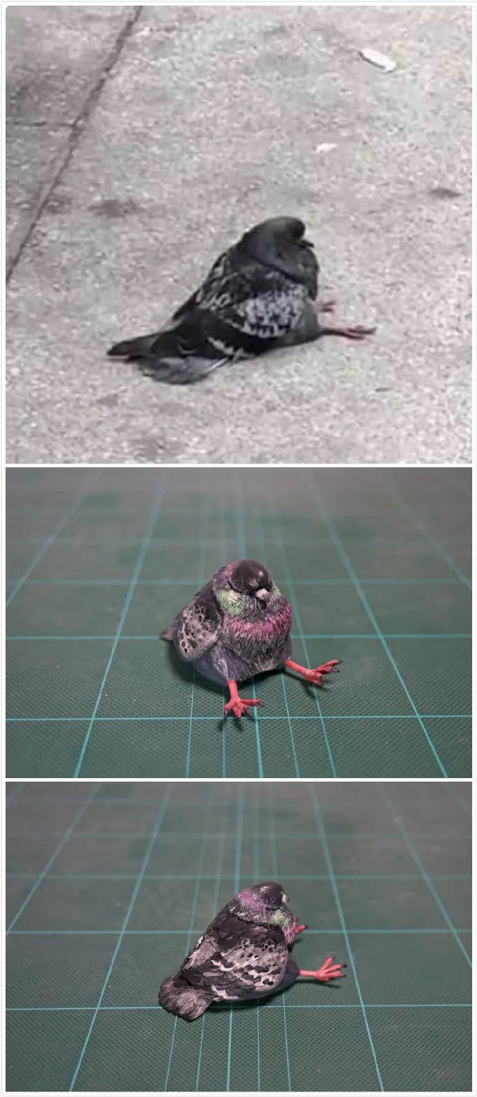 日本“手工鬼才”捏的小动物模型，比表情包还沙雕