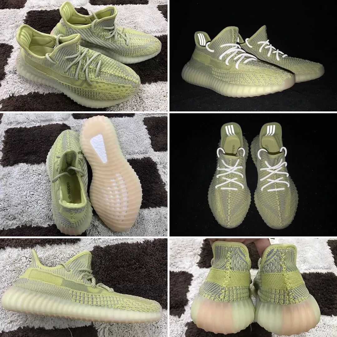yeezy350v2light变色科技,yeezy350v2潮流穿搭