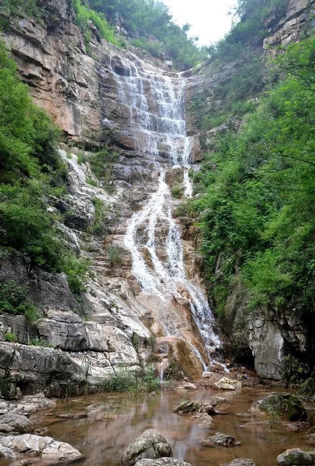 涉县大瀑布,河北的九大风景