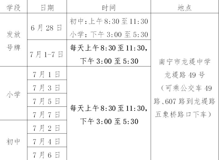 良庆区最新小学入学条件,南宁市良庆区小升初划片