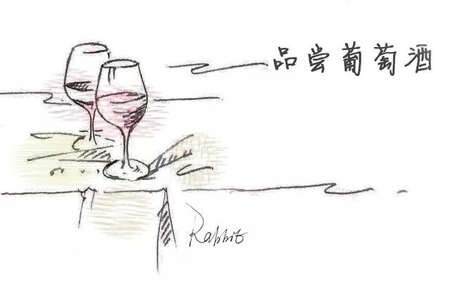 波尔多红酒美景,法国巴黎的红酒