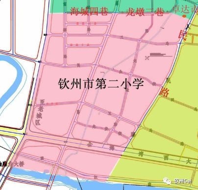 钦州市小学学区划分,钦州各个小学学区划分