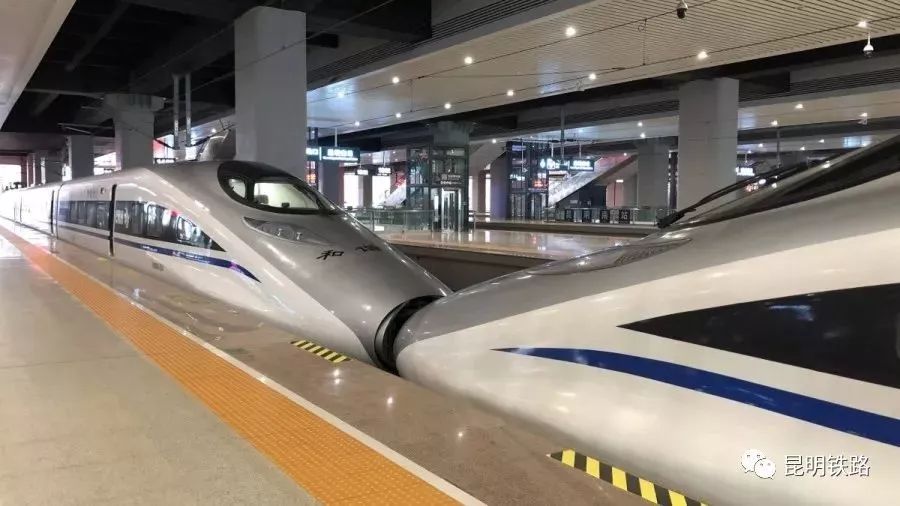 昆明高铁南站加开列车,昆明增开动车票价