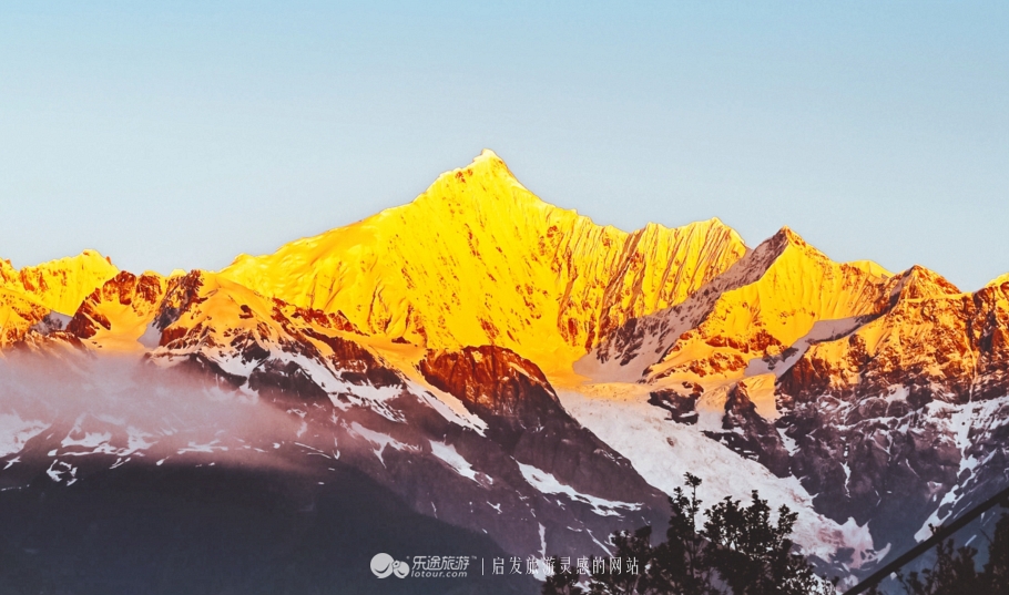 卡瓦格博神山图片大全,卡瓦格博峰的风景