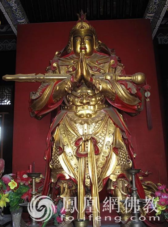 韦陀菩萨满背图,韦驮菩萨像功德