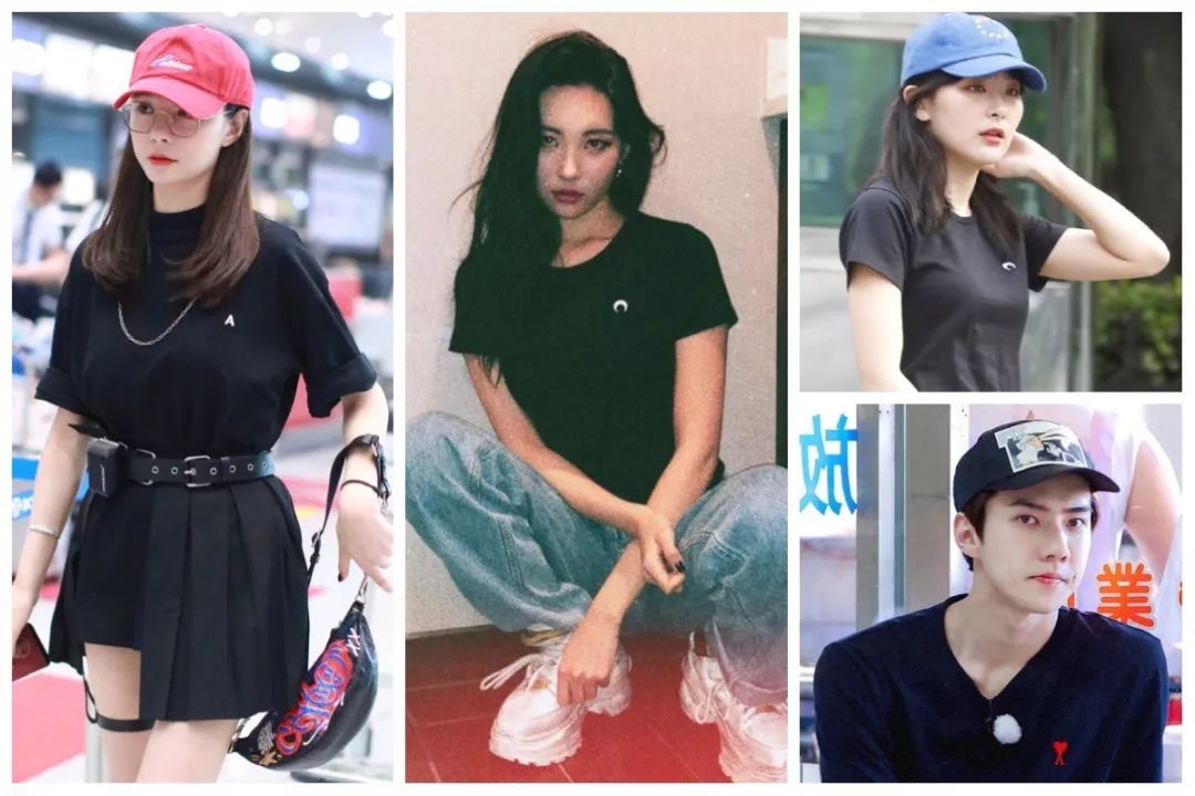 刘雯娜扎穿着puma,娜扎孙怡跨年衣服撞衫