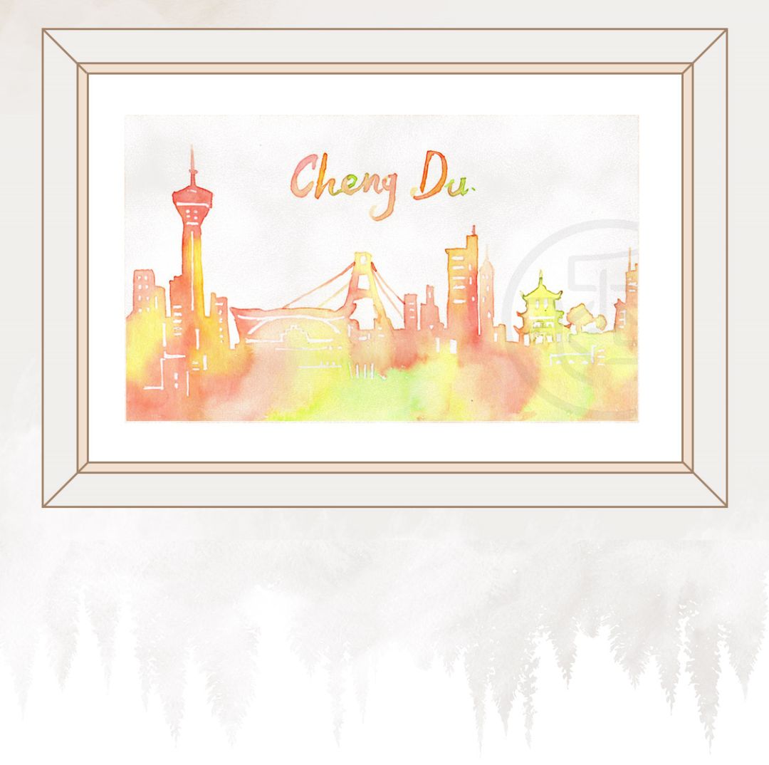 清新又自然的治愈系小水彩下篇,治愈系小水彩风景手绘教程过程