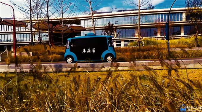 无人驾驶保洁机器人,智能网联无人驾驶巴士