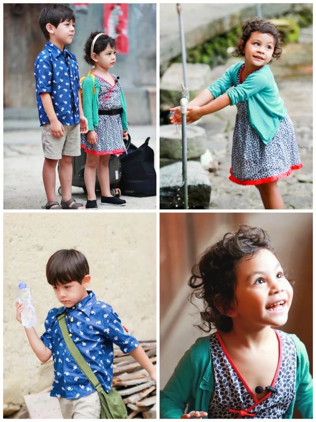 夏季改良中国风童装,改良版中式童装