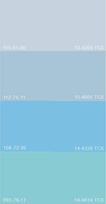 20年春夏男装流行色,2020国际服装春夏男装色彩配比