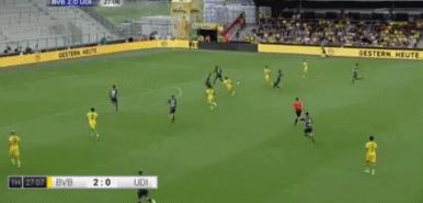 多特4-4斯图加特,阿什拉夫面对多特