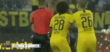 多特4-4斯图加特,阿什拉夫面对多特