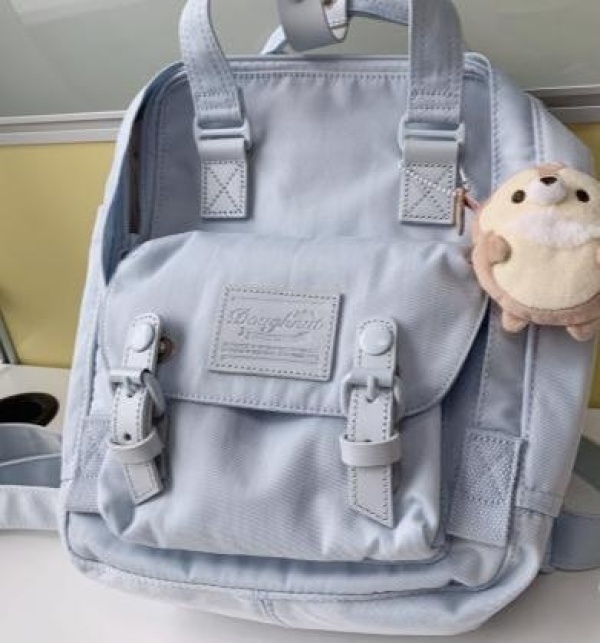 doughnut甜甜圈双肩包石灰色,doughnut粉色