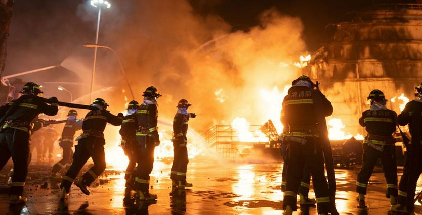 烈火英雄大连真实事件,烈火英雄原型大连716大火