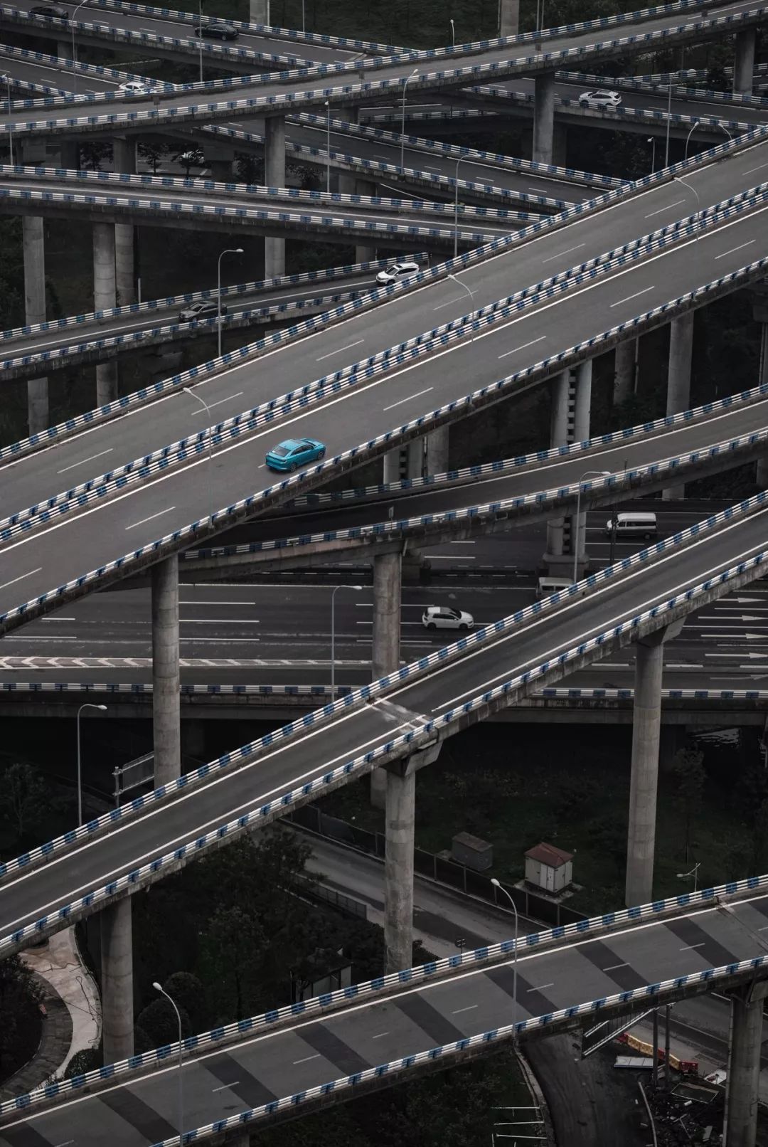 立交桥桩连接,立交桥桥