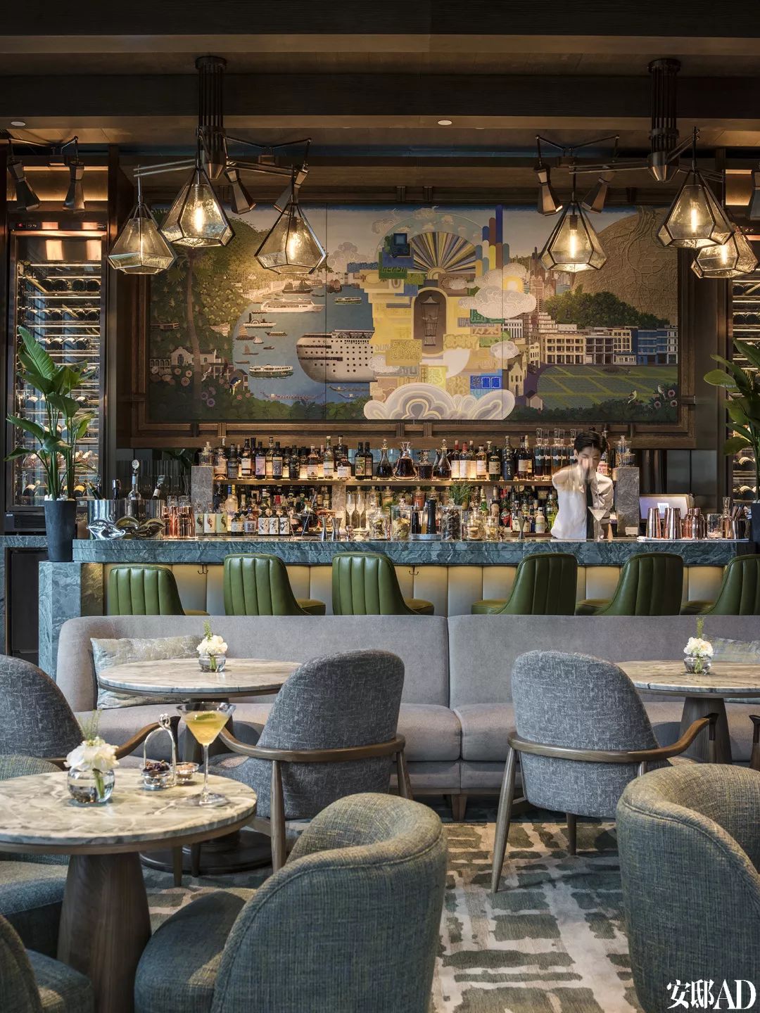 AndréFu设计了一个全是木木木木木的豪宅，想住