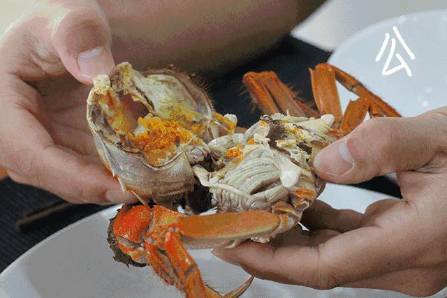 阳澄湖大闸蟹流黄,阳澄湖大闸蟹几月份吃最好吃