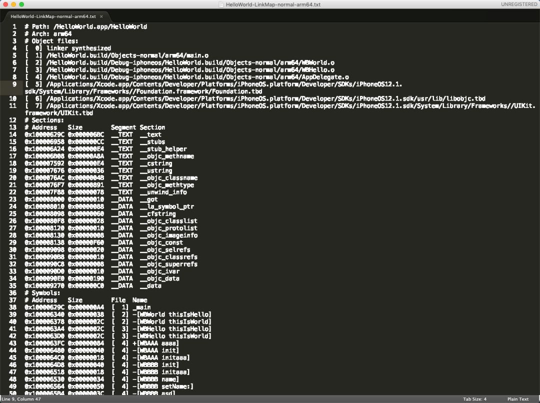 58同城iOS客户端组件体积分析与统计实践