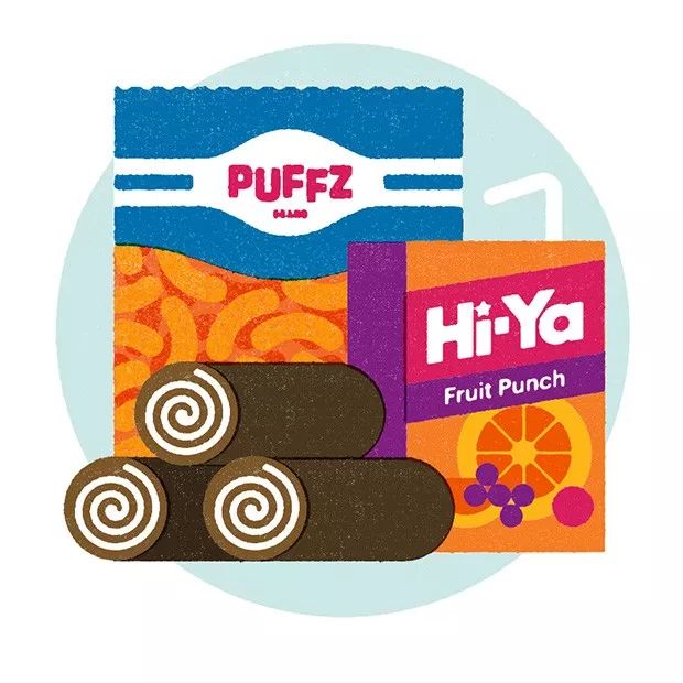 一份零食清单,常见零食卡路里排行榜