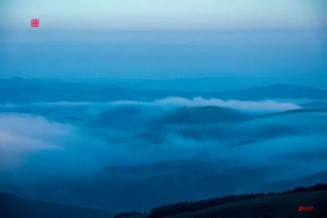 罕山云海，美爆了