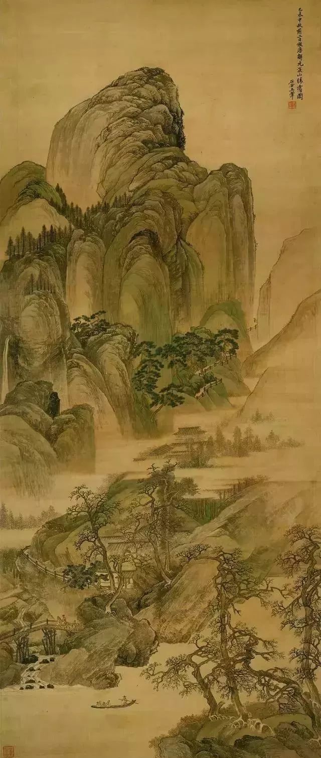 清初画坛之四王与四僧的较量,清初画坛六大家