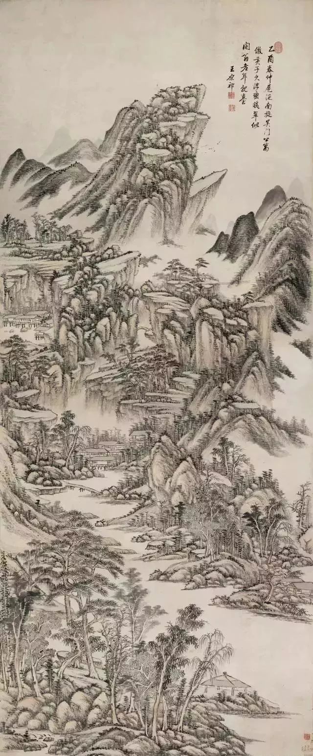 清初画坛之四王与四僧的较量,清初画坛六大家