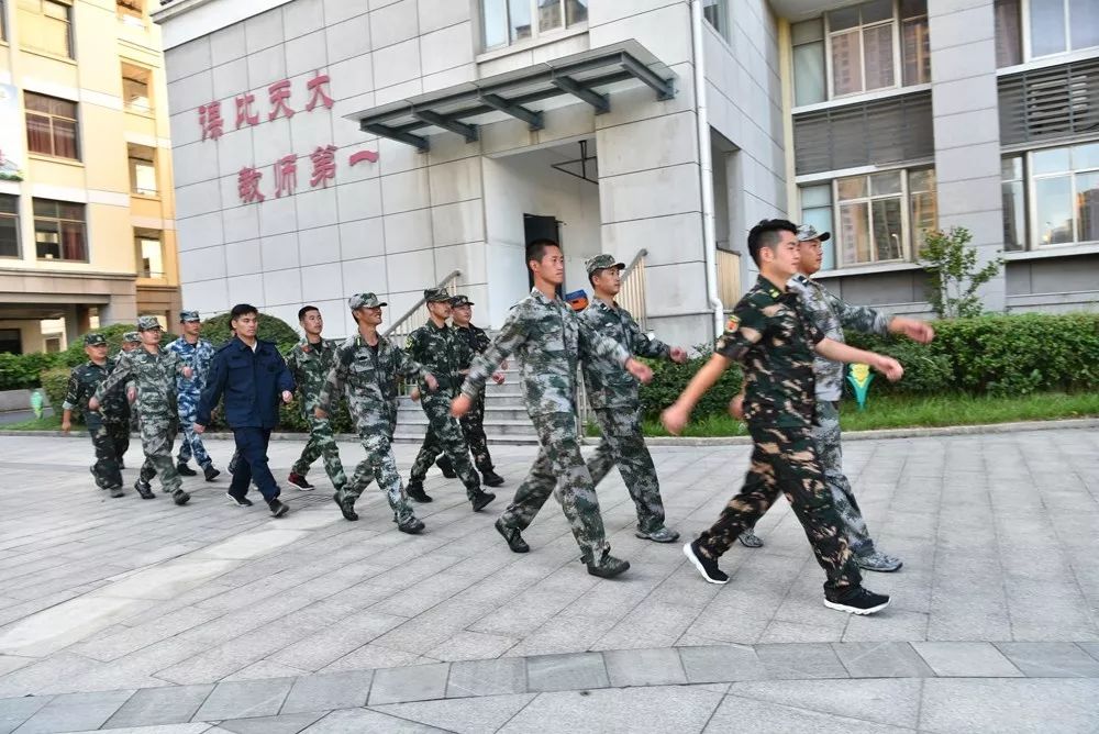 东台中学军训,东台初中军训