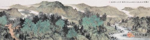 山水画进财,家中挂什么山水画才好