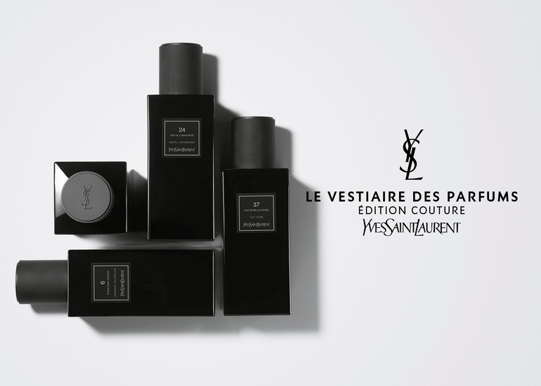 ysl圣罗兰反转巴黎全新花曜香水,圣罗兰高定衣典系列香水红丝绒