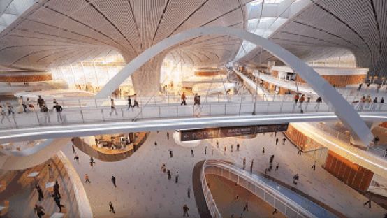 北京大兴国际机场开工建设的视频,北京大兴国际机场投运仪式